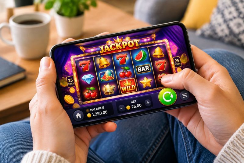area de compra de slots a